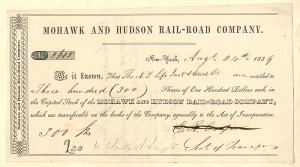 Mohawk and Hudson Rail-Road Co.